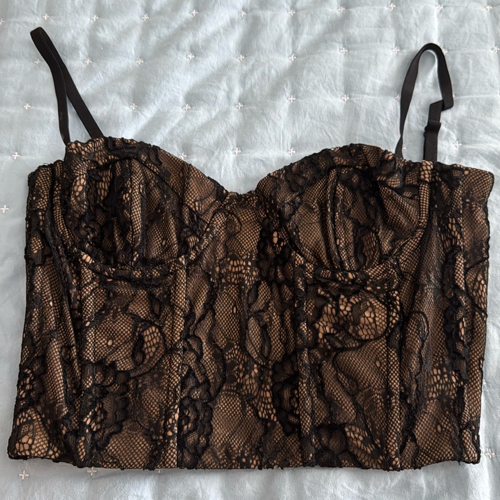 Good American lace corset size XS